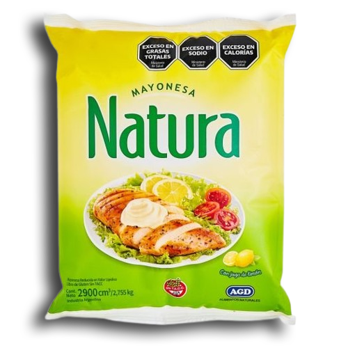 Mayonesa Natura Bolsa 2,9kg