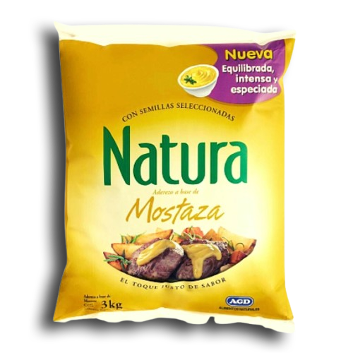 Mostaza Natura 3kg