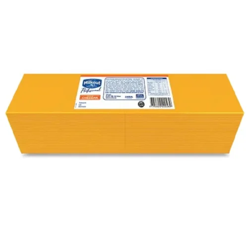 Cheddar Feteado Milkaut 2,27Kg 192 Fetas