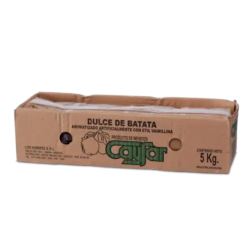 DULCE DE BATATA 5KG CAYFAR
