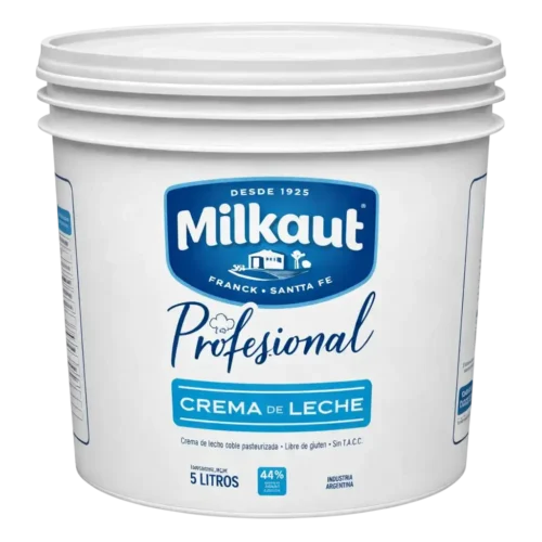CREMA DE LECHE MILKAUT 44% 5LT BALDE