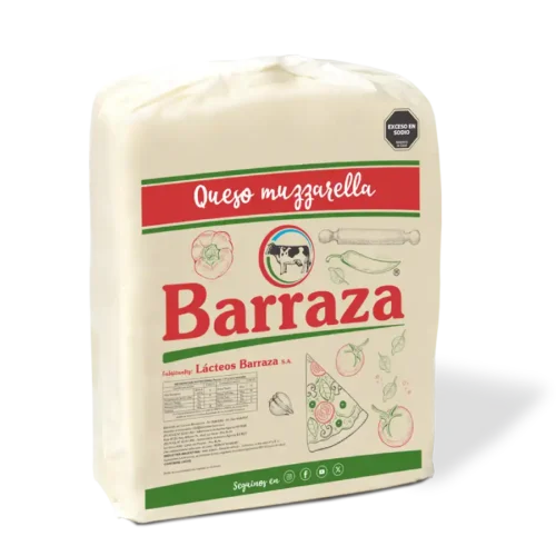 Mozzarella Barraza Plancha 10 Kg