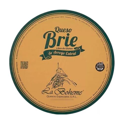 Queso La Boheme Brie 1.6Kg